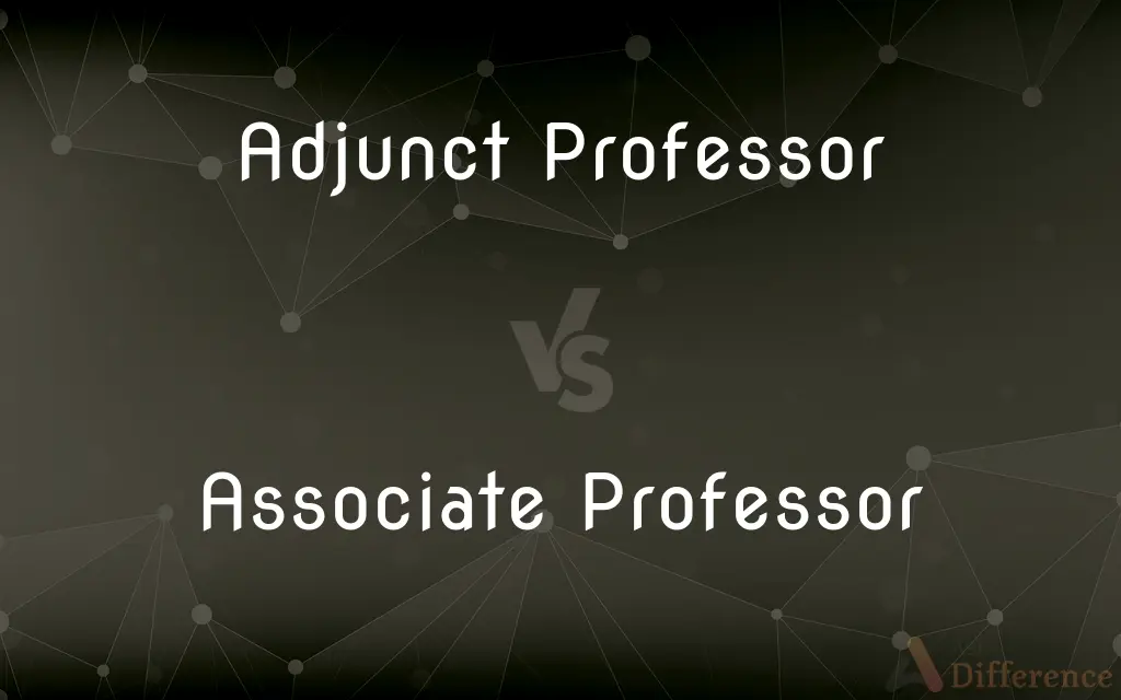 Adjunct Professor vs. Associate Professor — What's the Difference?