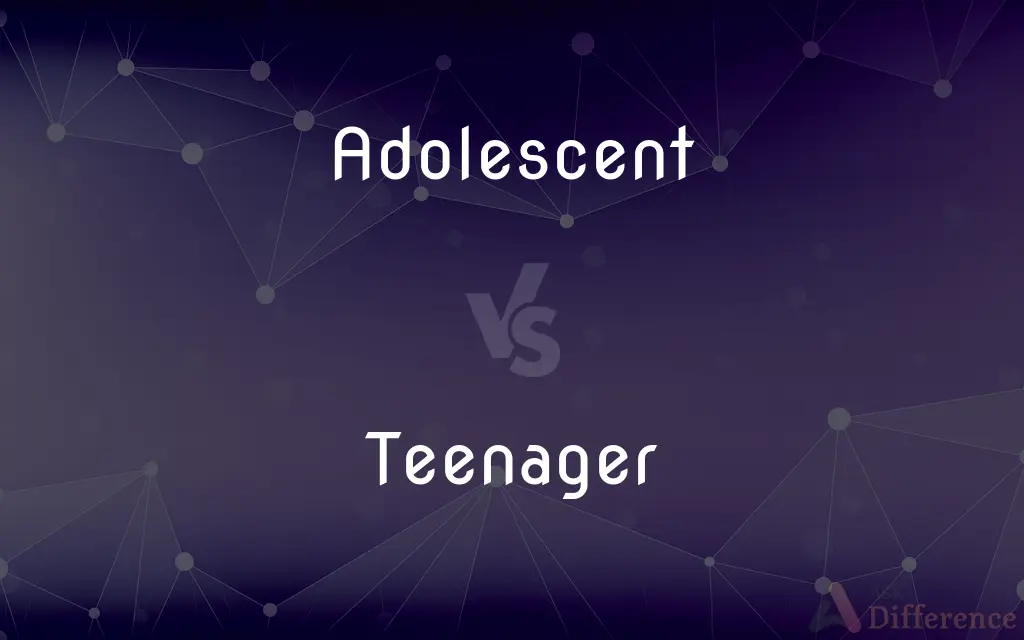 Adolescent vs. Teenager — What's the Difference?