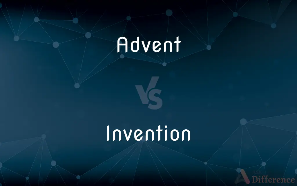 Advent vs. Invention — What's the Difference?