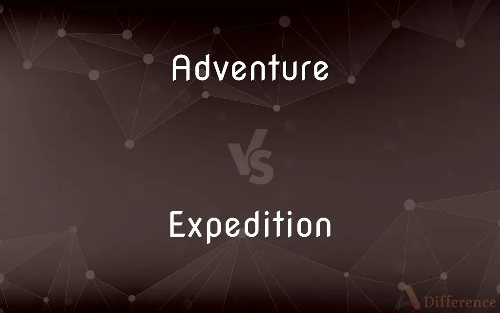 Adventure vs. Expedition — What's the Difference?