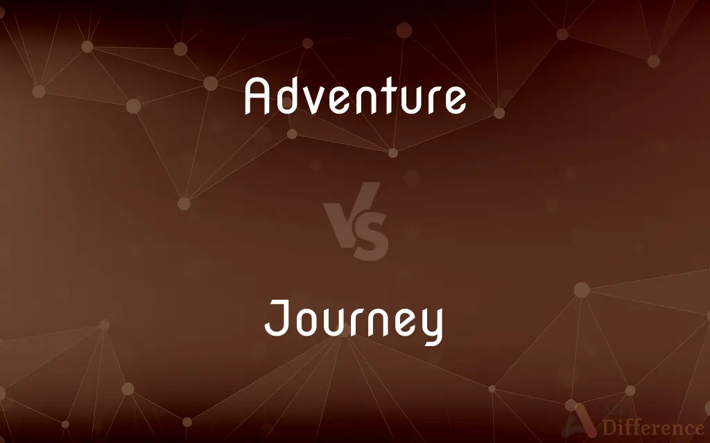 Adventure vs. Journey — What's the Difference?