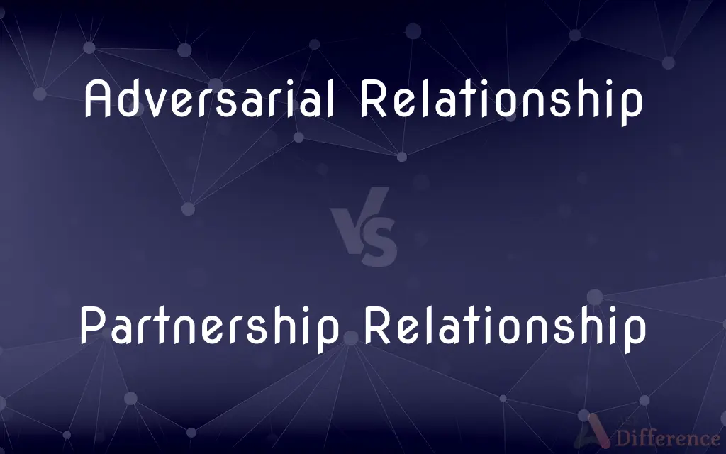 Adversarial Relationship vs. Partnership Relationship — What's the Difference?