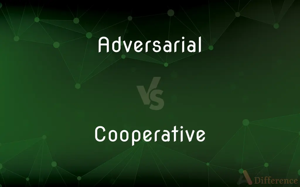 Adversarial vs. Cooperative — What's the Difference?
