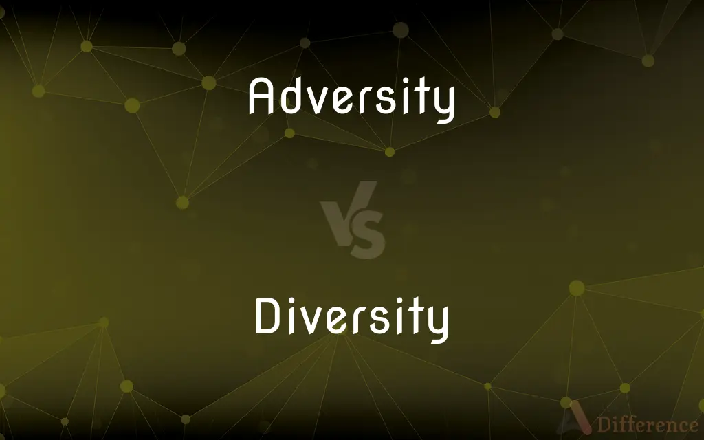 Adversity vs. Diversity — What's the Difference?