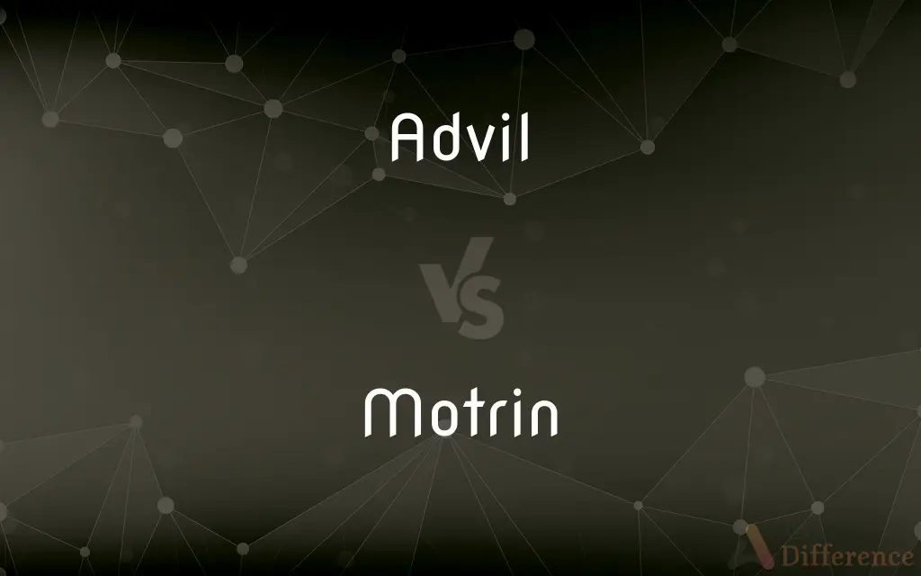 Advil vs. Motrin — What's the Difference?
