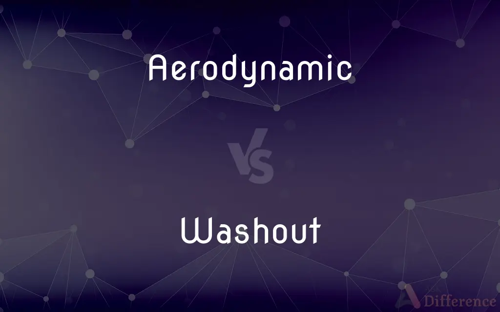 Aerodynamic vs. Washout — What's the Difference?