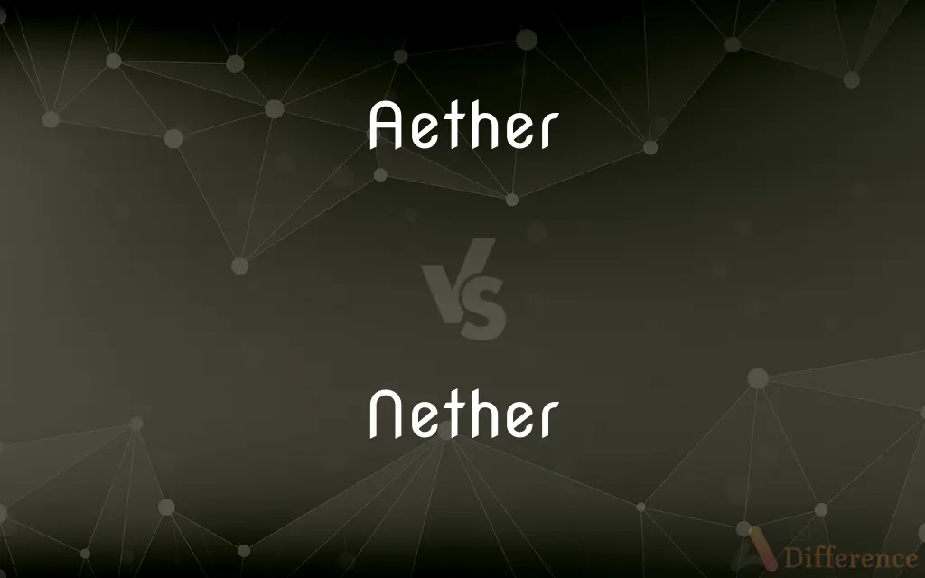 Aether vs. Nether — What's the Difference?