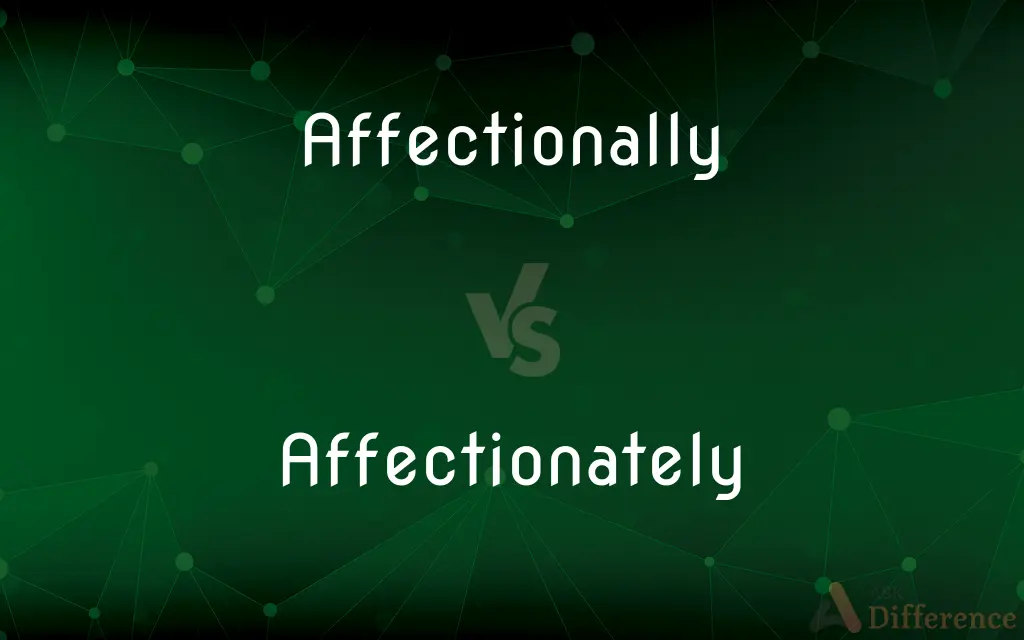 Affectionally vs. Affectionately — Which is Correct Spelling?