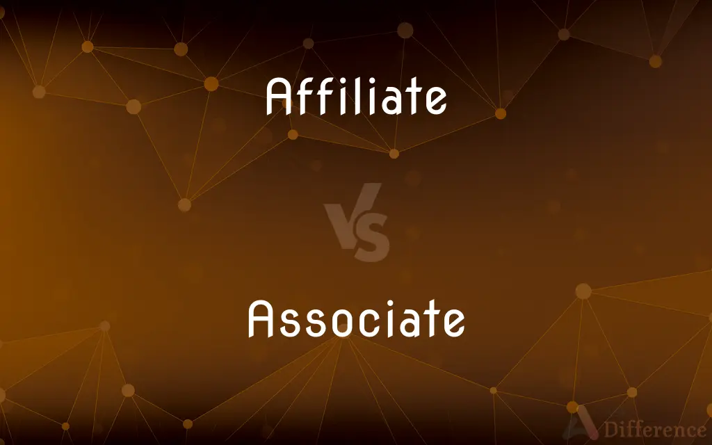 Affiliate vs. Associate — What's the Difference?