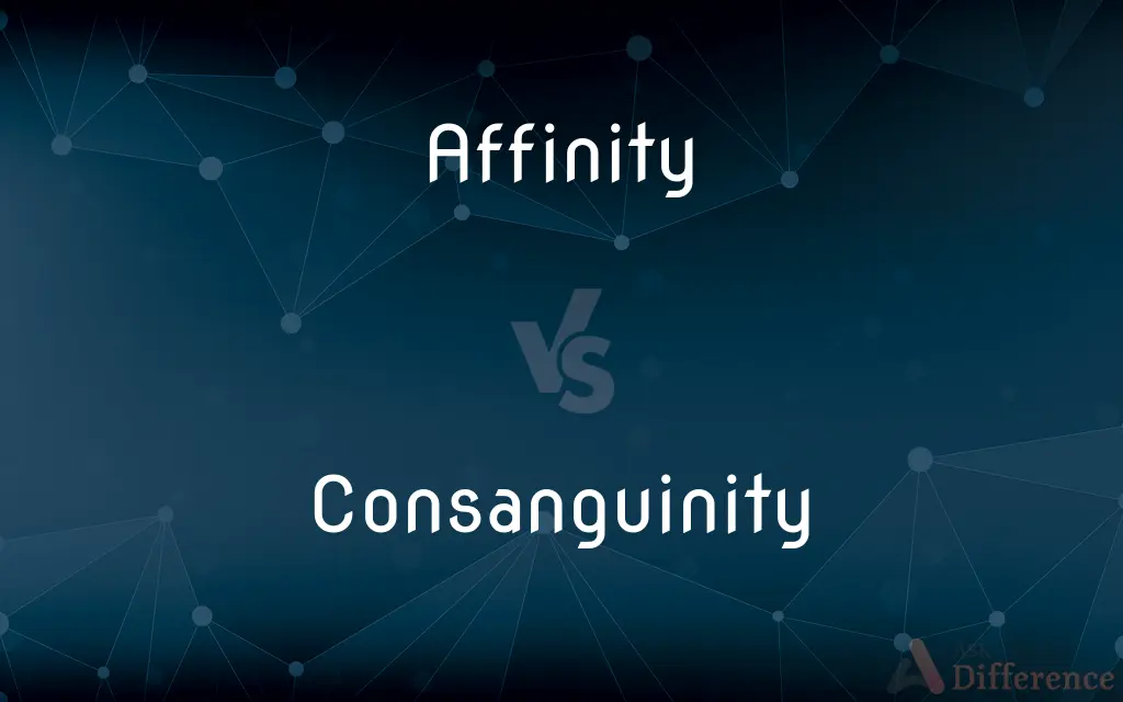 Affinity vs. Consanguinity — What's the Difference?