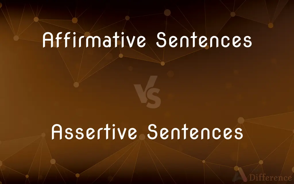 Affirmative Sentences vs. Assertive Sentences — What's the Difference?
