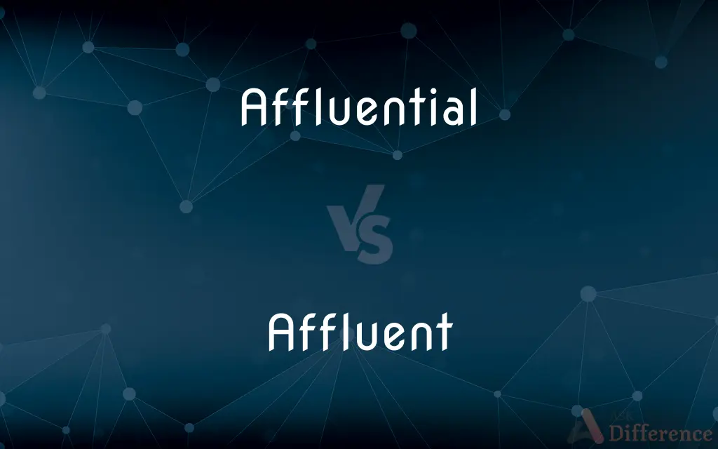 Affluential vs. Affluent — Which is Correct Spelling?