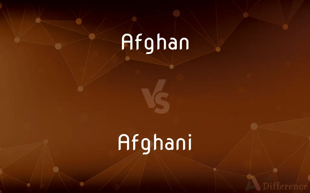 Afghan vs. Afghani — What's the Difference?