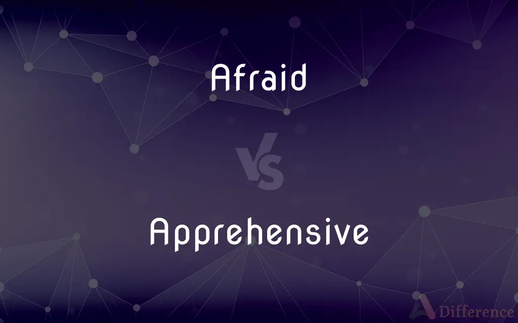 Afraid vs. Apprehensive — What's the Difference?