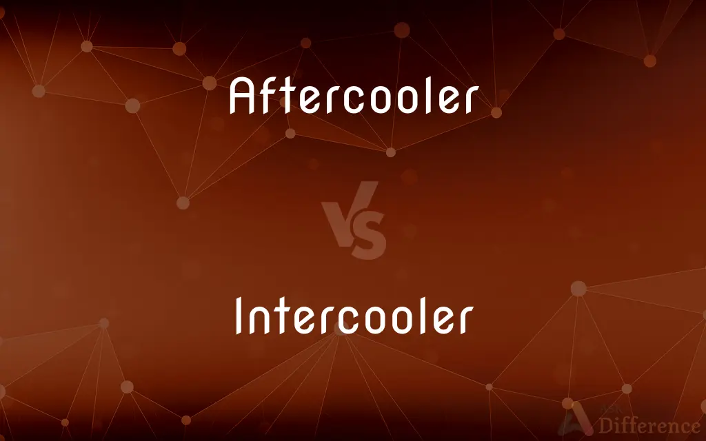 Aftercooler vs. Intercooler — What's the Difference?