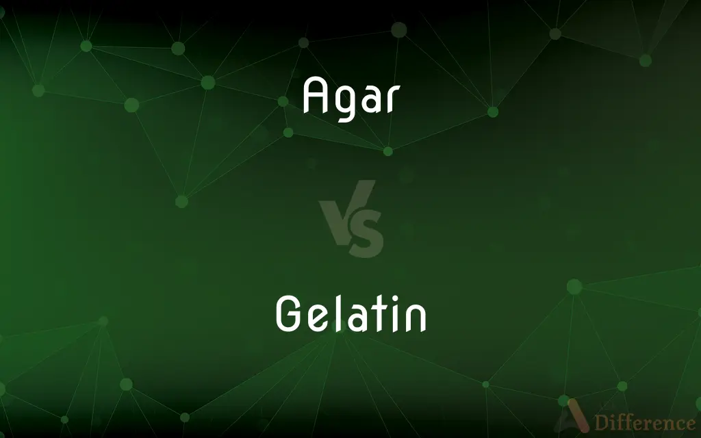 Agar vs. Gelatin — What's the Difference?