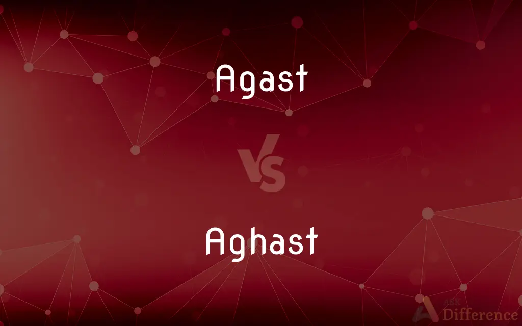 Agast vs. Aghast — Which is Correct Spelling?