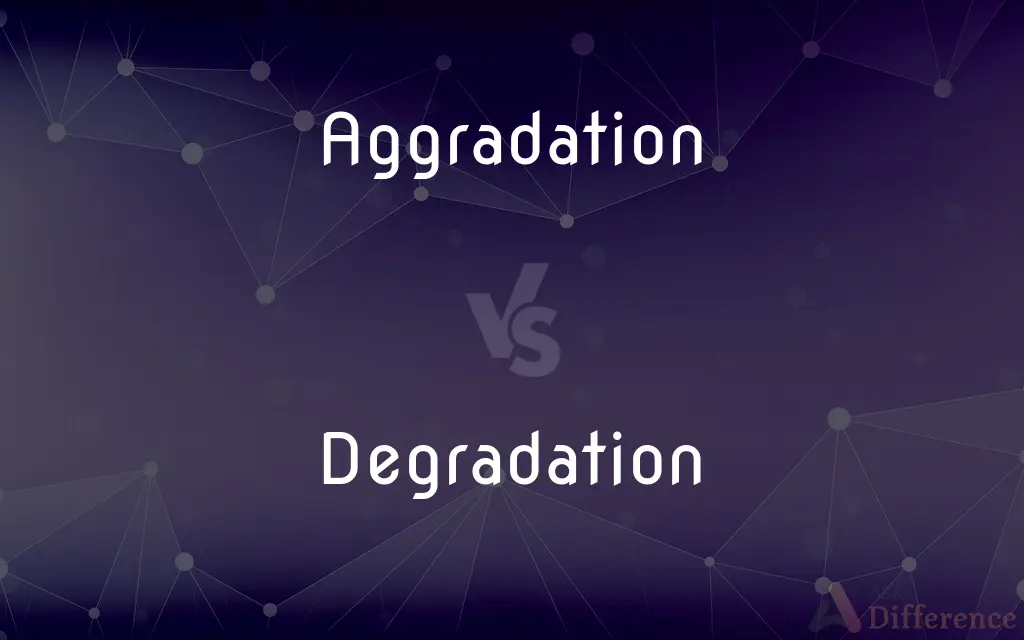 Aggradation vs. Degradation — What's the Difference?