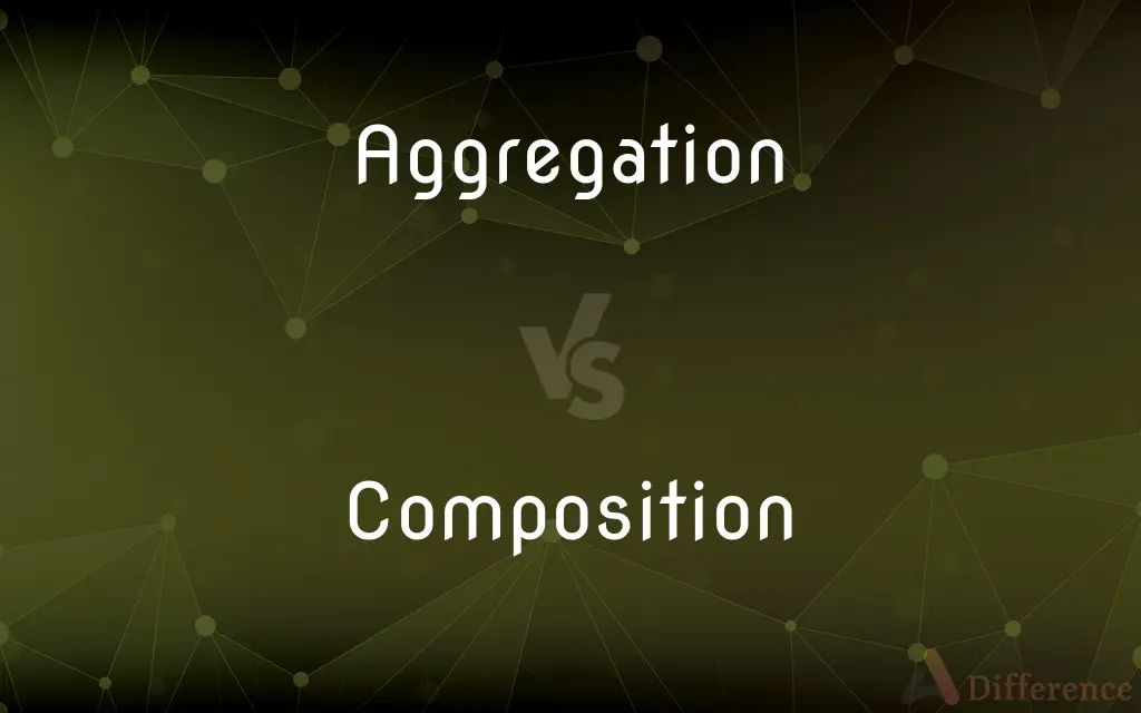 Aggregation vs. Composition — What's the Difference?