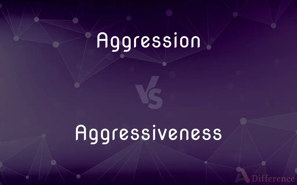 Aggression vs. Aggressiveness — What's the Difference?