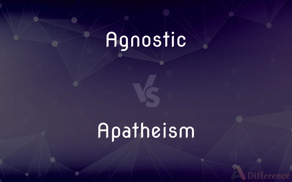 Agnostic vs. Apatheism — What's the Difference?