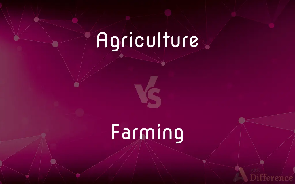 Agriculture vs. Farming — What's the Difference?