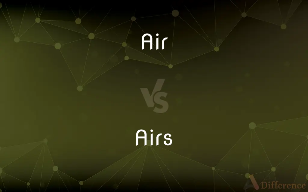 Air vs. Airs — What's the Difference?