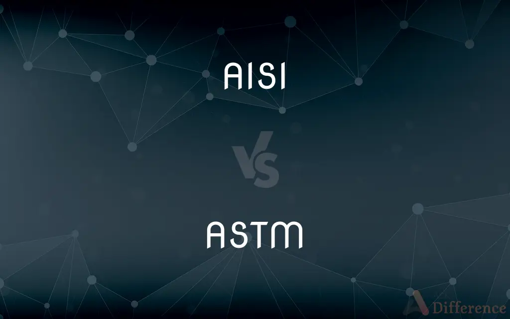 AISI vs. ASTM — What's the Difference?