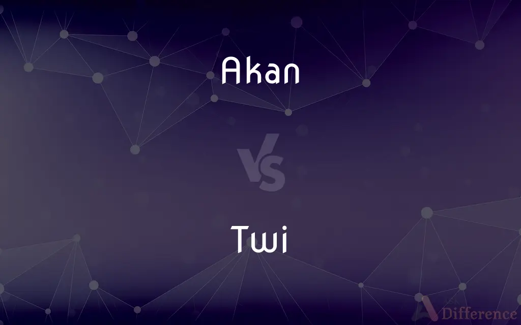 Akan vs. Twi — What's the Difference?