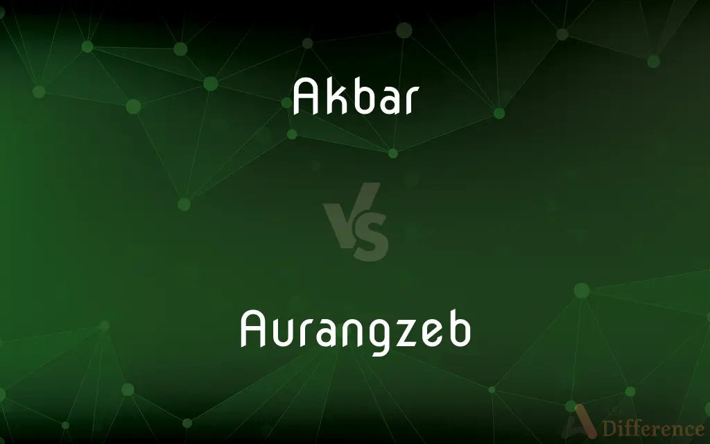 Akbar vs. Aurangzeb — What's the Difference?