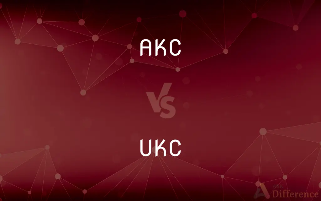 AKC vs. UKC — What's the Difference?