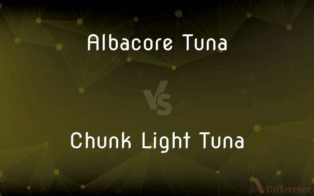 Albacore Tuna vs. Chunk Light Tuna — What's the Difference?