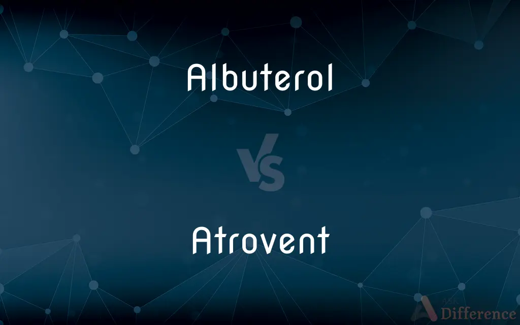 Albuterol vs. Atrovent — What's the Difference?