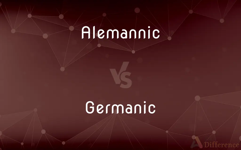 Alemannic vs. Germanic — What's the Difference?