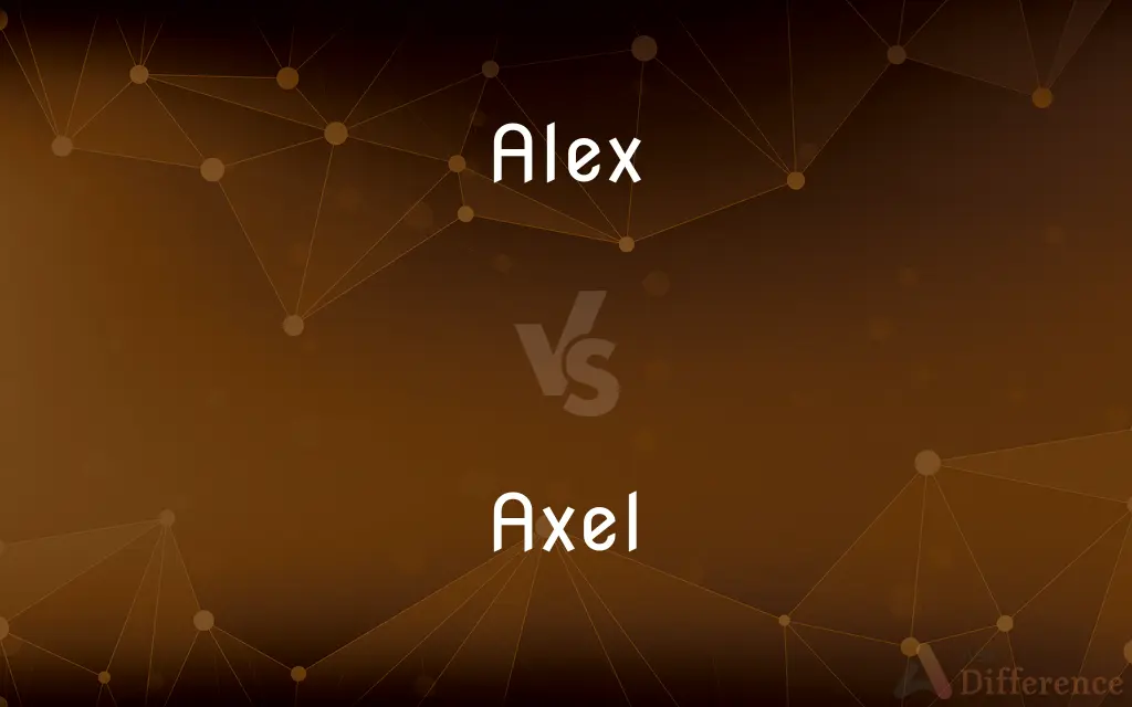 Alex vs. Axel — What's the Difference?