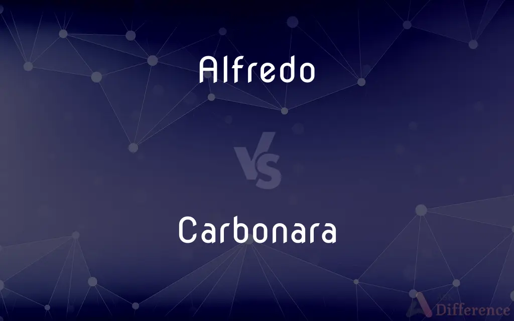 Alfredo vs. Carbonara — What's the Difference?