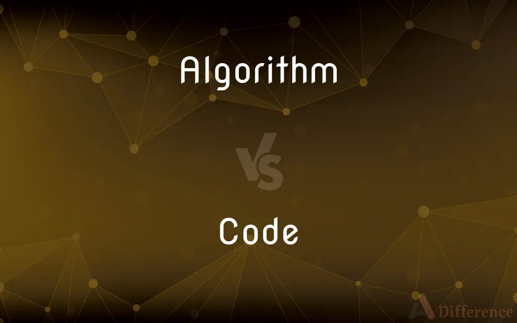 Algorithm vs. Code — What's the Difference?