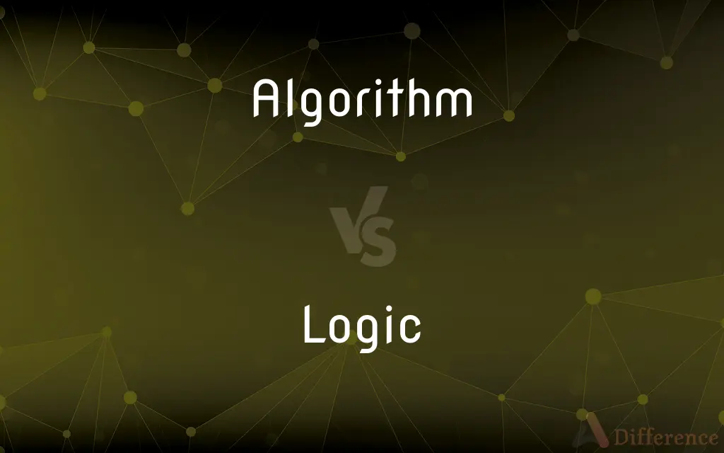 Algorithm vs. Logic — What's the Difference?