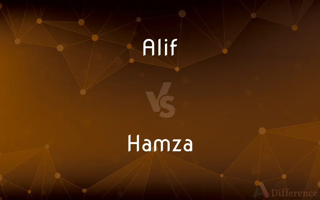Alif vs. Hamza — What's the Difference?