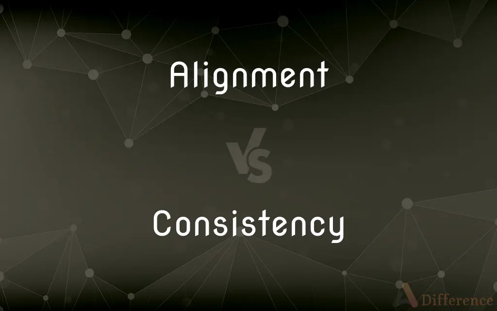 Alignment vs. Consistency — What's the Difference?
