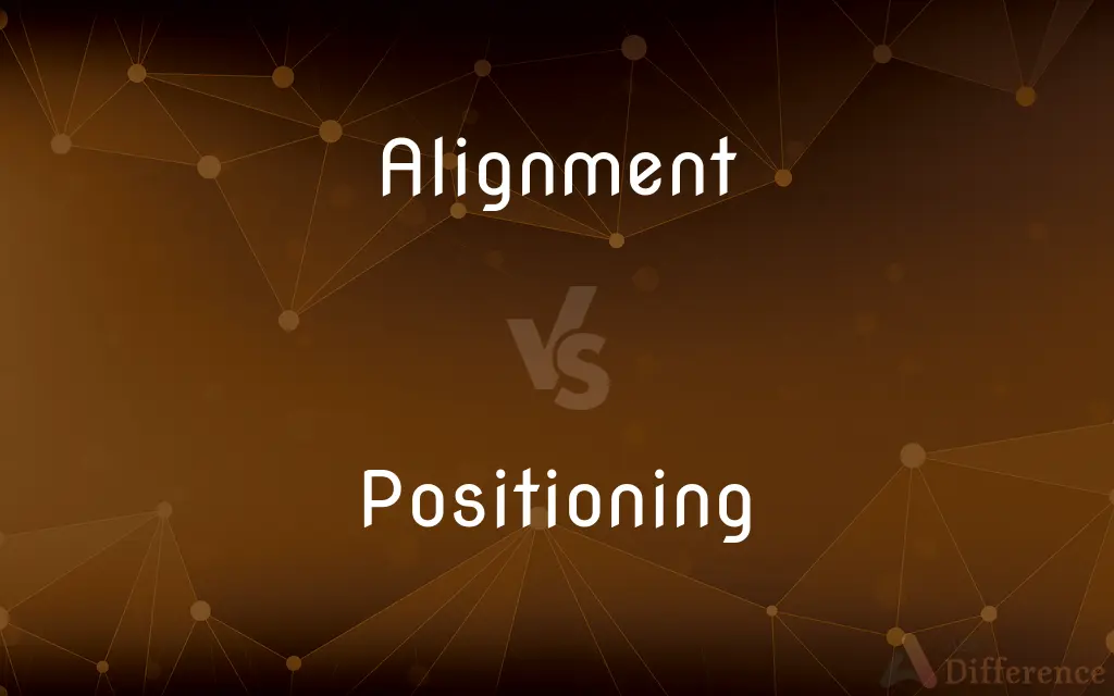 Alignment vs. Positioning — What's the Difference?