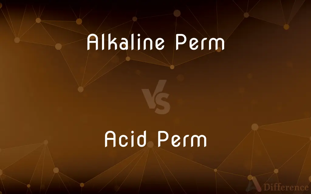Alkaline Perm vs. Acid Perm — What's the Difference?