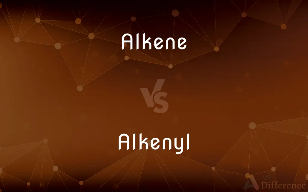 Alkene vs. Alkenyl — What's the Difference?