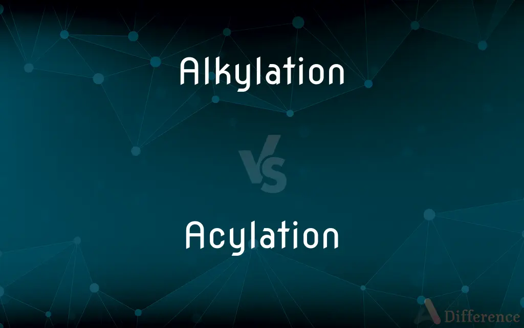 Alkylation vs. Acylation — What's the Difference?