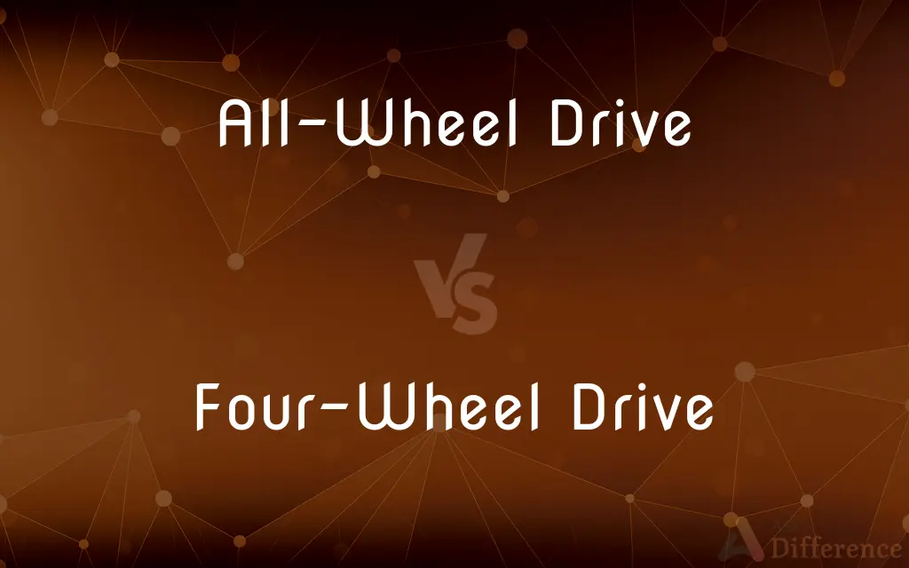All-Wheel Drive vs. Four-Wheel Drive — What's the Difference?