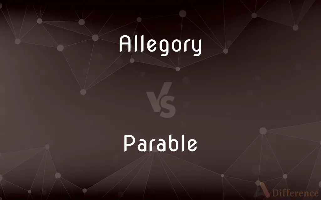 Allegory vs. Parable — What's the Difference?