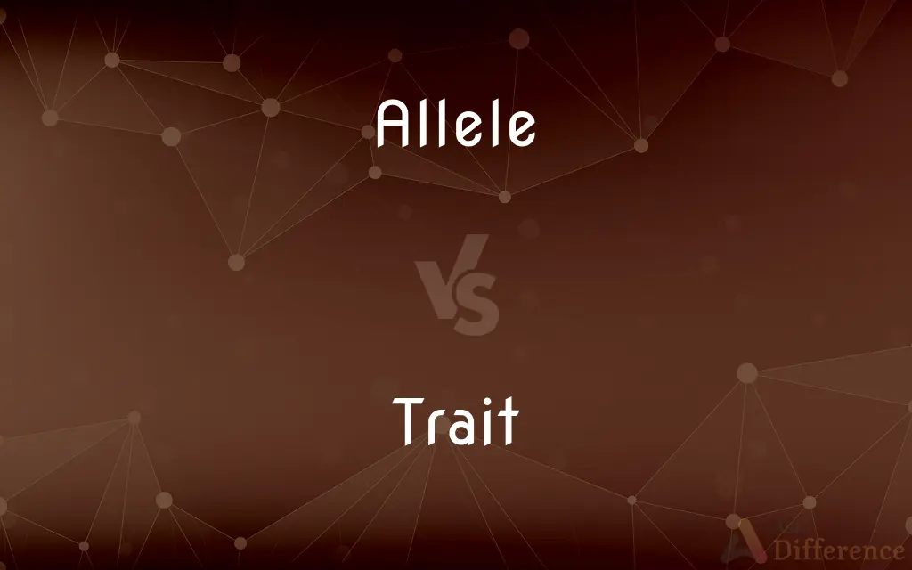 Allele vs. Trait — What's the Difference?