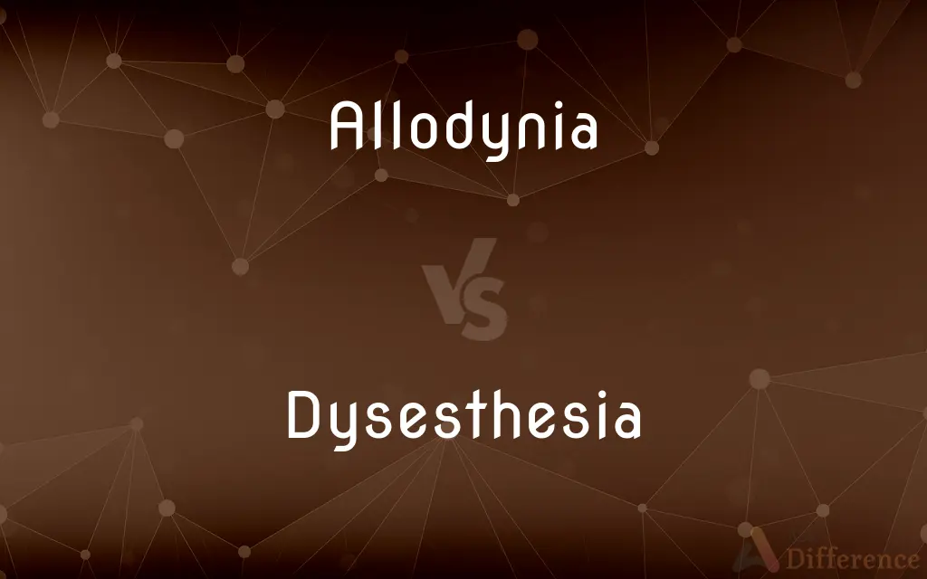 Allodynia vs. Dysesthesia — What's the Difference?