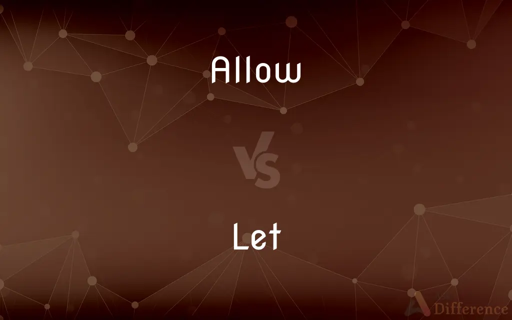 Allow vs. Let — What's the Difference?
