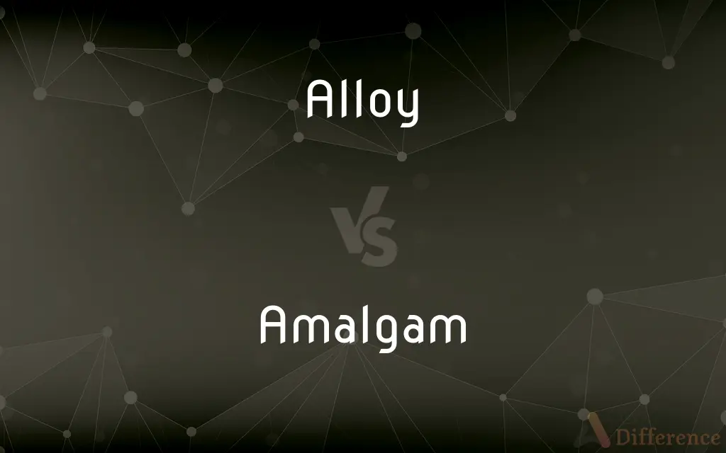 Alloy vs. Amalgam — What's the Difference?